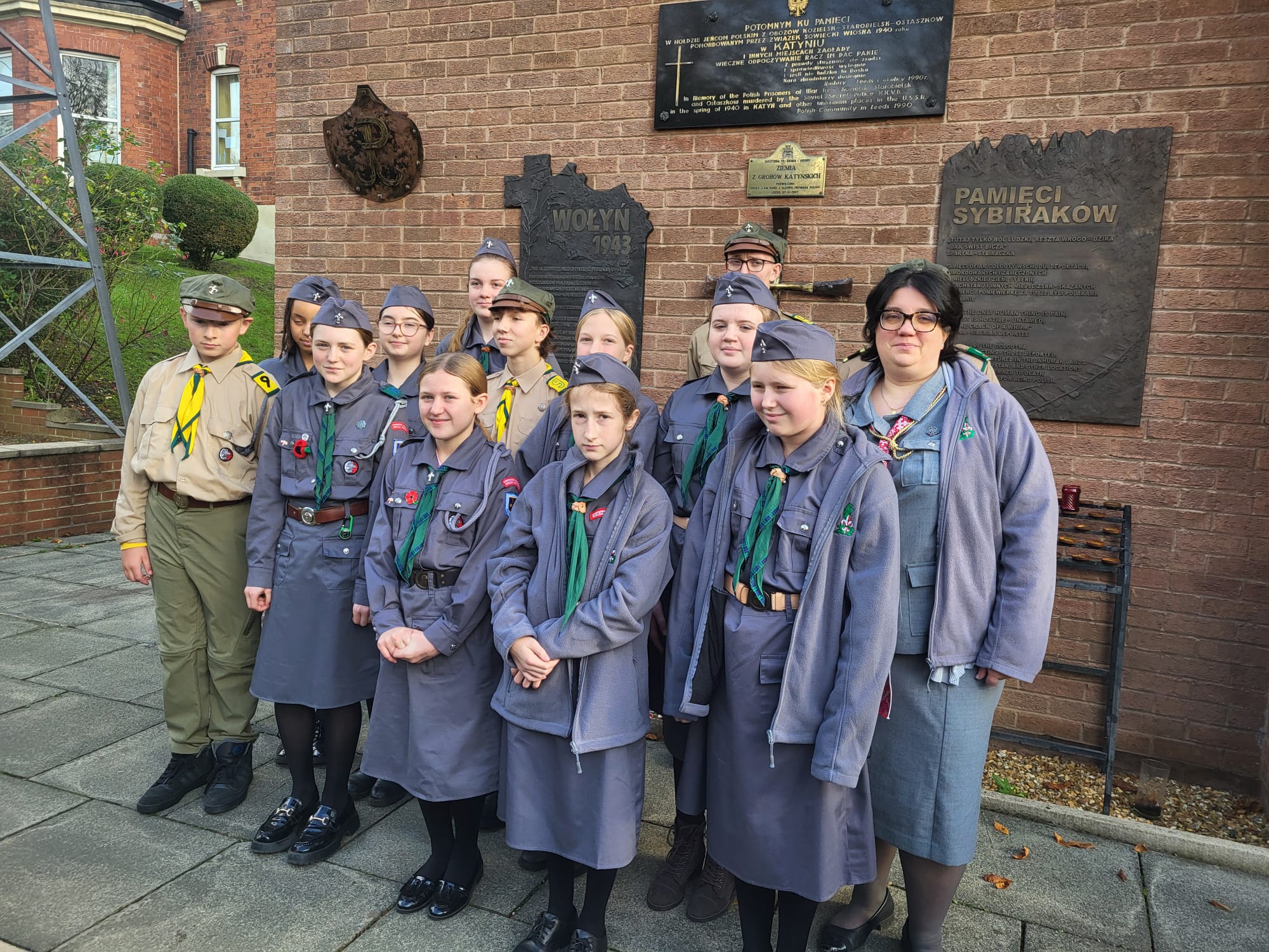 Group photo of Scouts